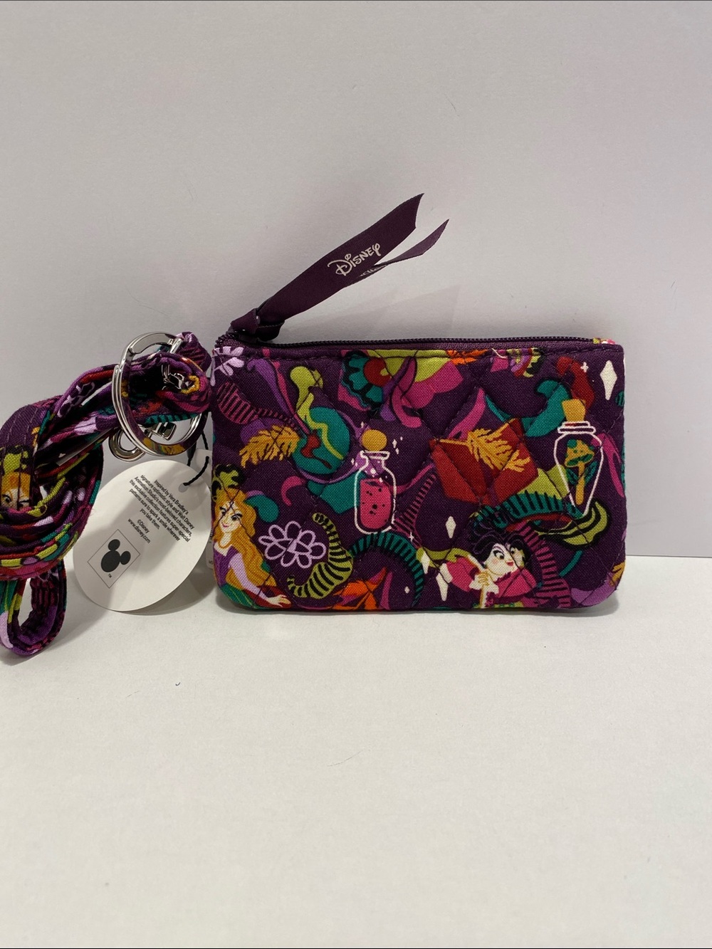 Vera Bradley Zip ID Lanyard Set. NWT Hocus Pocus Blooms & Brooms. A